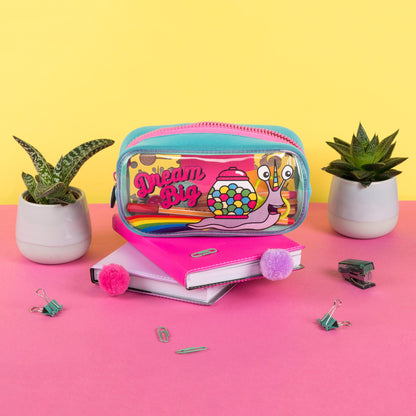 Trousse scolaire – PVC – Snail