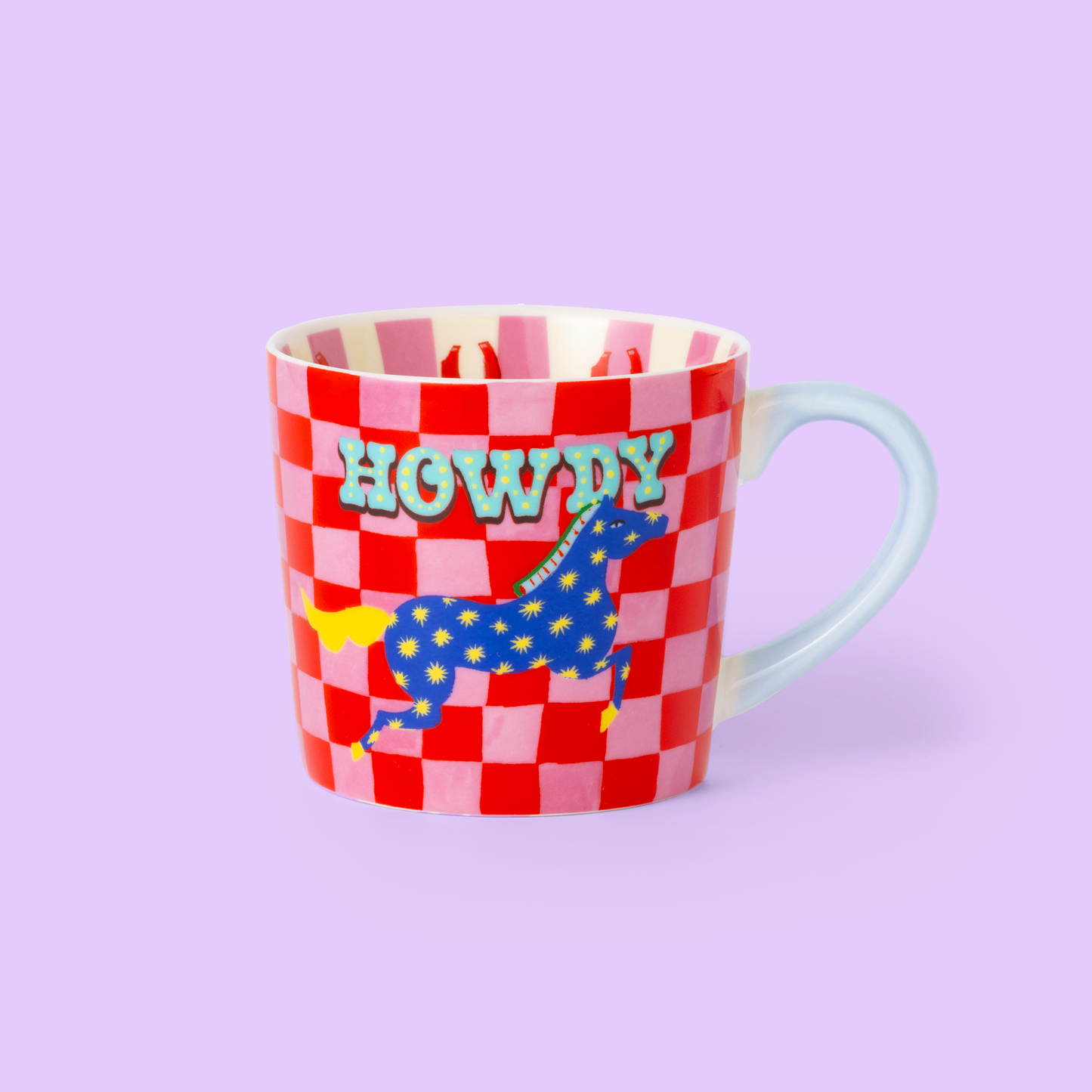 Caneca "Howdy" para Cavalo