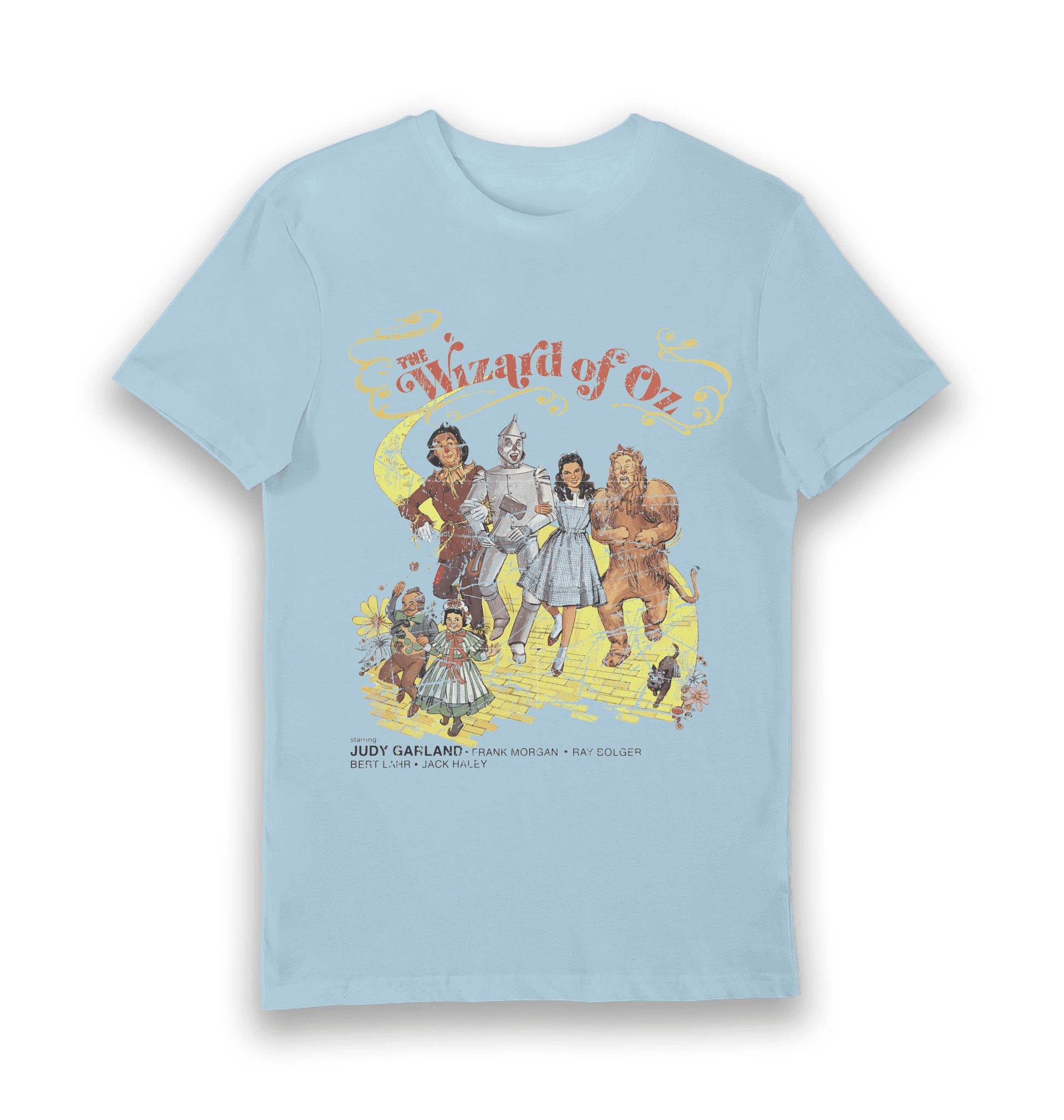 T-shirt adulte Le Magicien d'Oz groupe de personnages