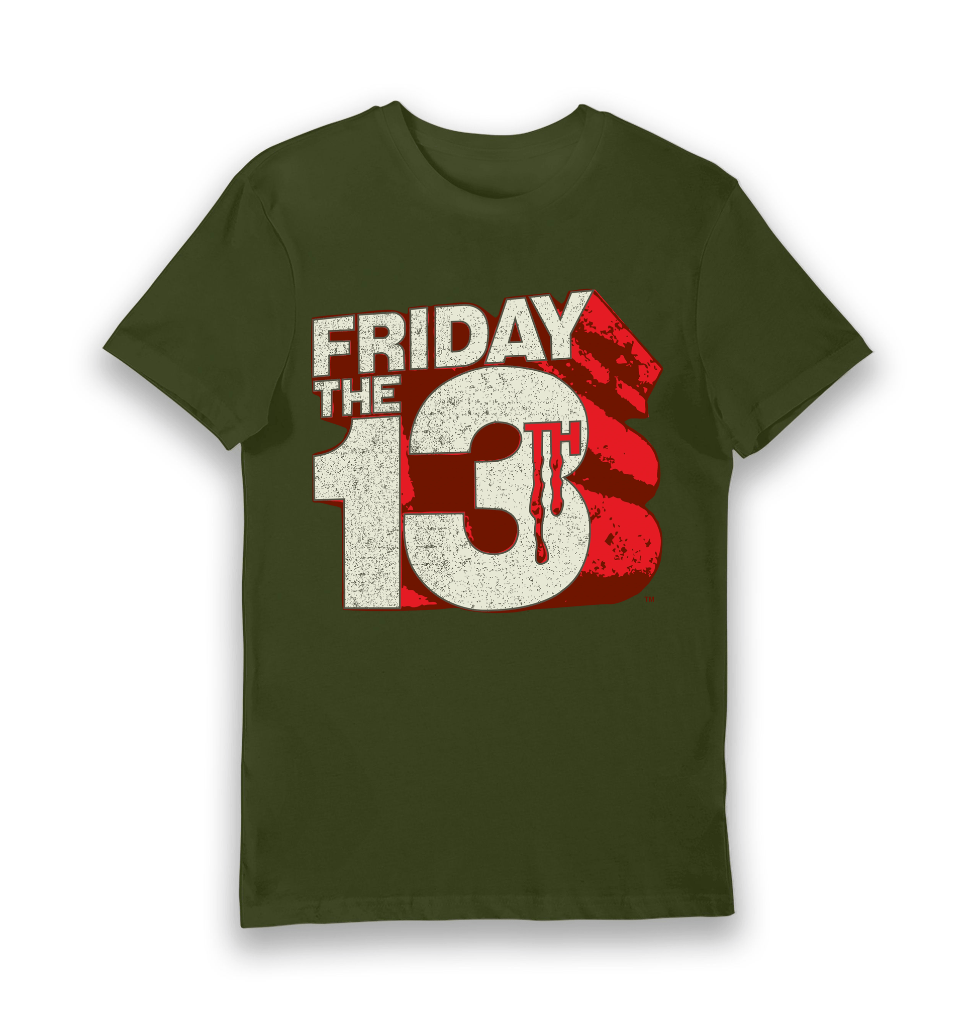 T-shirt adulte Friday the 13th logo géant