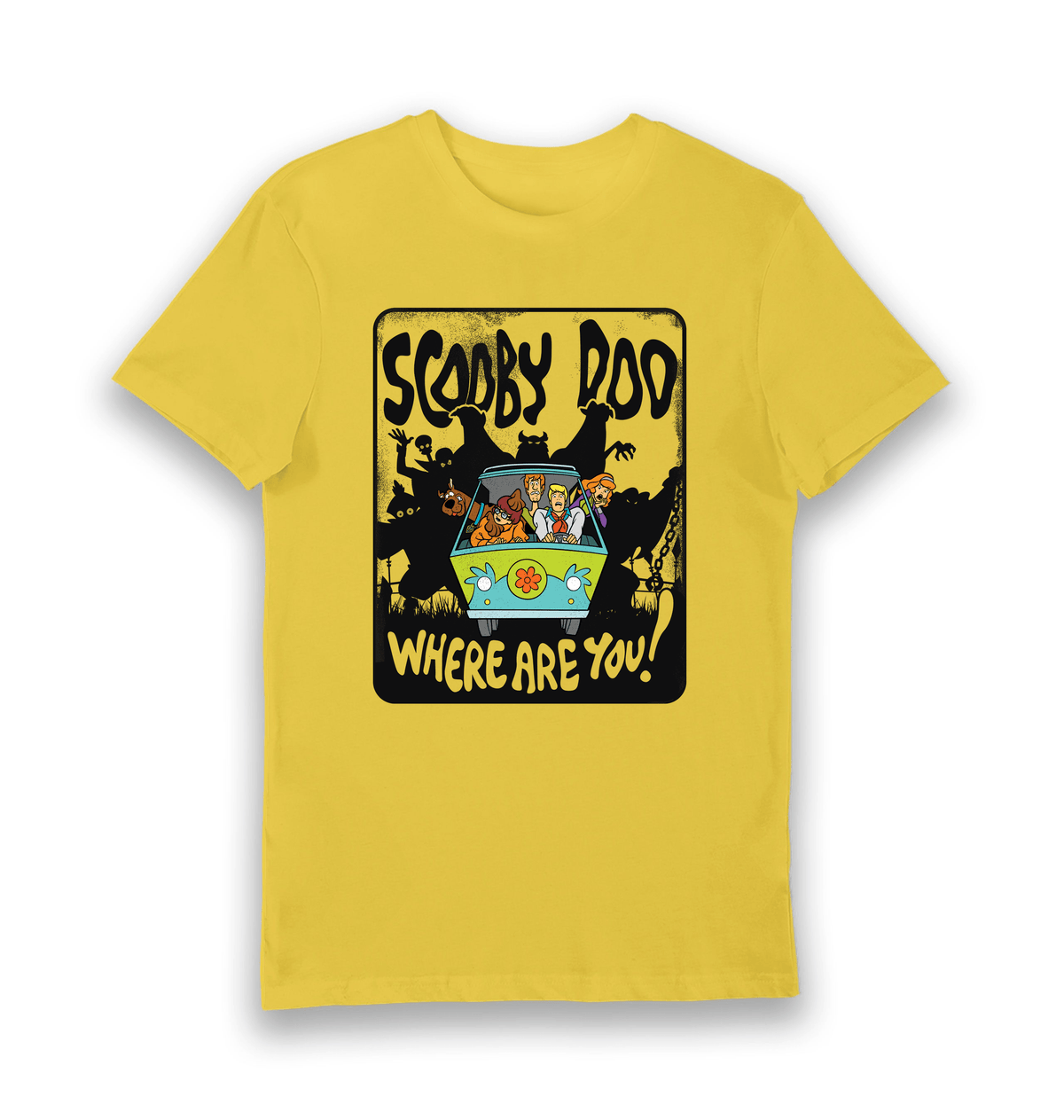 T-shirt adulte Scooby-Doo Mystery Machine Where Are You