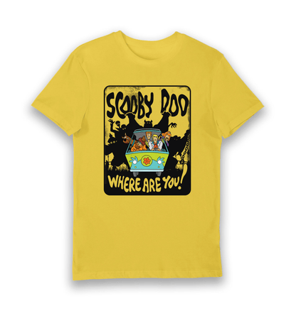 T-shirt adulte Scooby-Doo Mystery Machine Where Are You