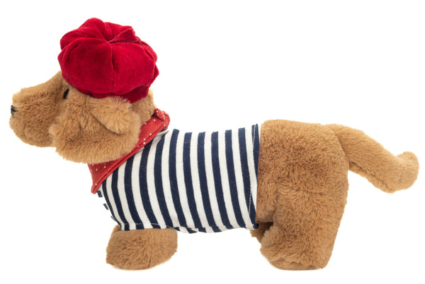 Claude, o Dachshund de Peluche