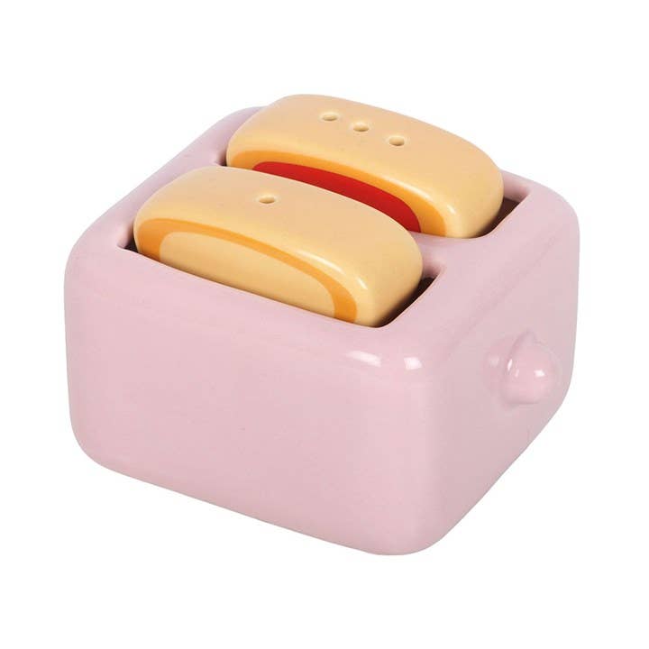 Salt and Pepper Kawaii Toasts with Toaster Holder
