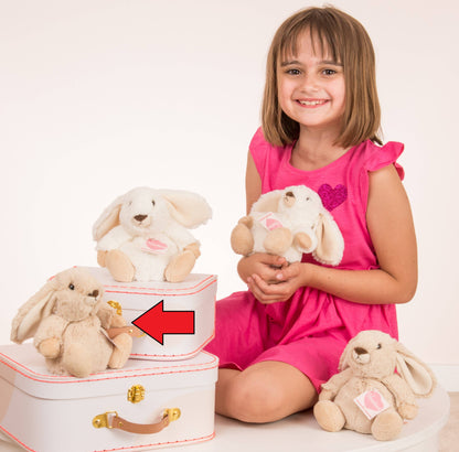 Peluche de conejo beige Polli