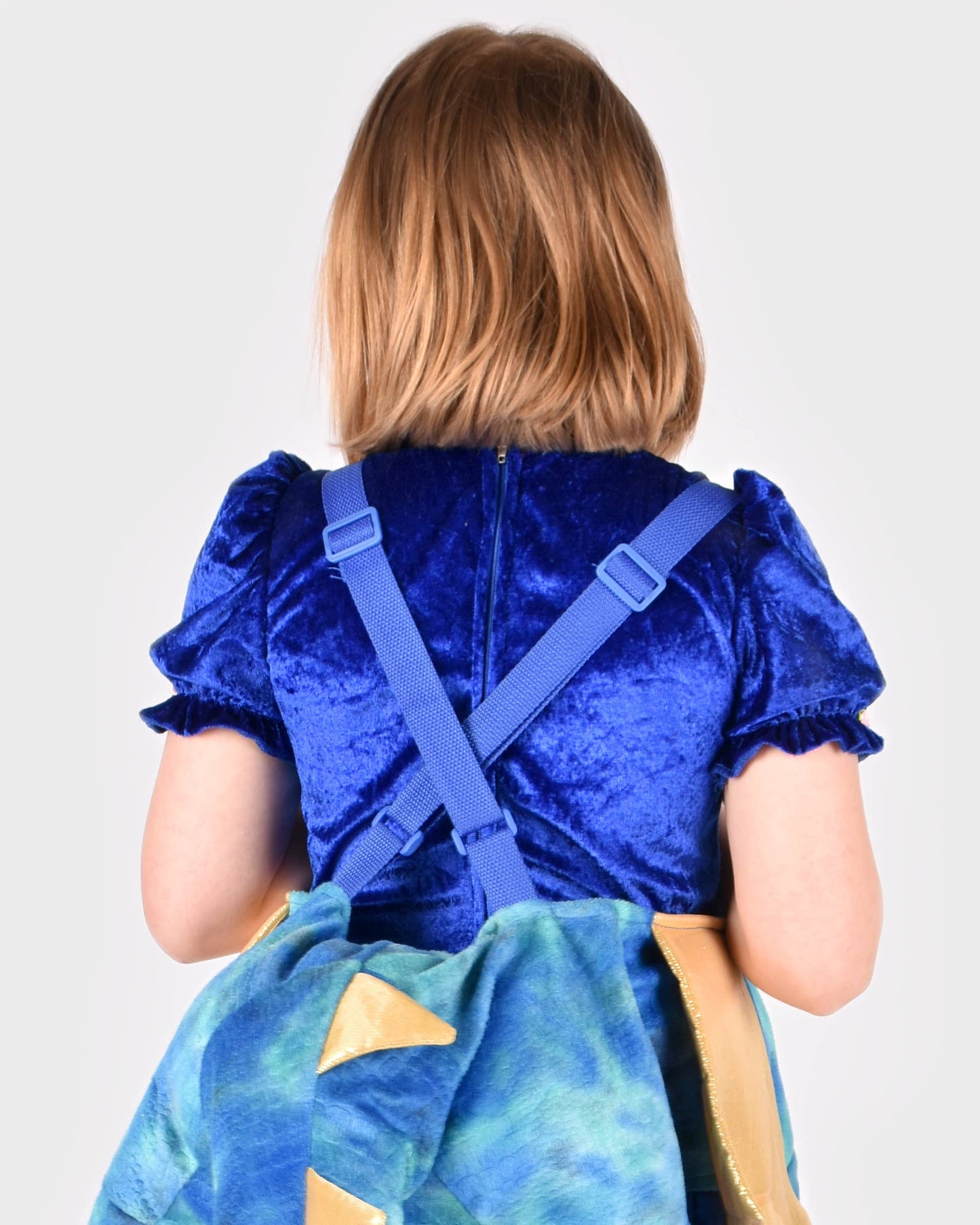 Blue dragon costume one size 120x60 cm
