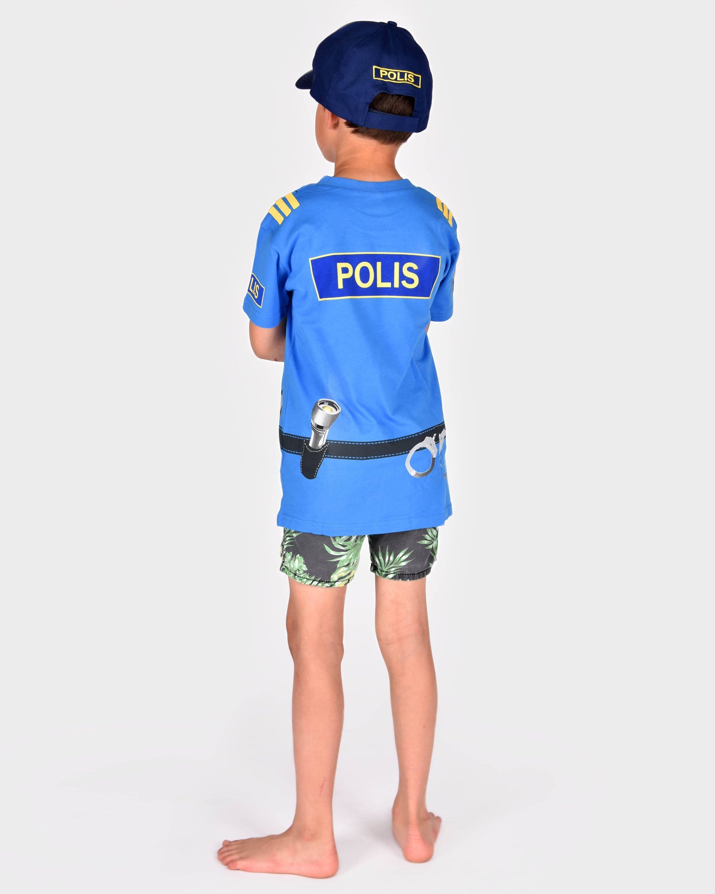 Organic cotton Police T-shirt 110-116 cm 4-6 years