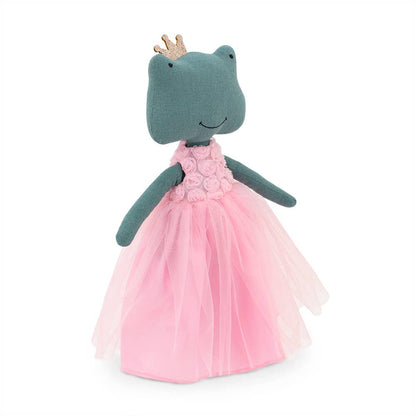 Peluche Fiona La Rana : Ensemble vêtement et queue de sirène - 29 cm