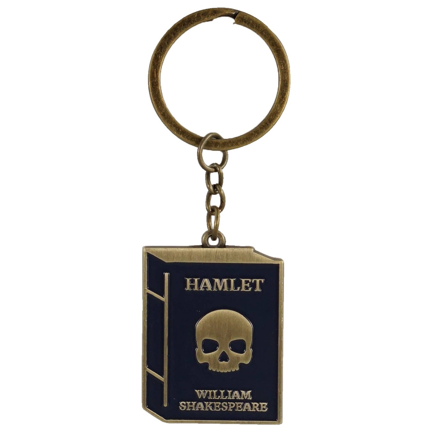 Portachiavi in ​​metallo - Shakespeare (Amleto)