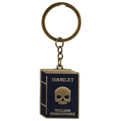 Portachiavi in ​​metallo - Shakespeare (Amleto)