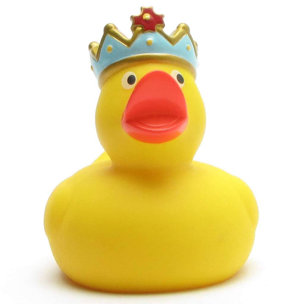 rubber duck king canard en caoutchouc