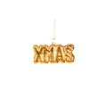 Gouden kerstbal