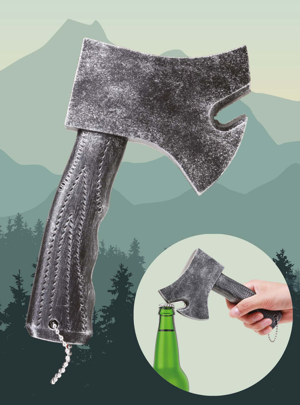 Apribottiglie Axe