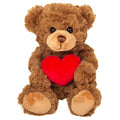 Brown Teddy Bear with Heart – 20 cm