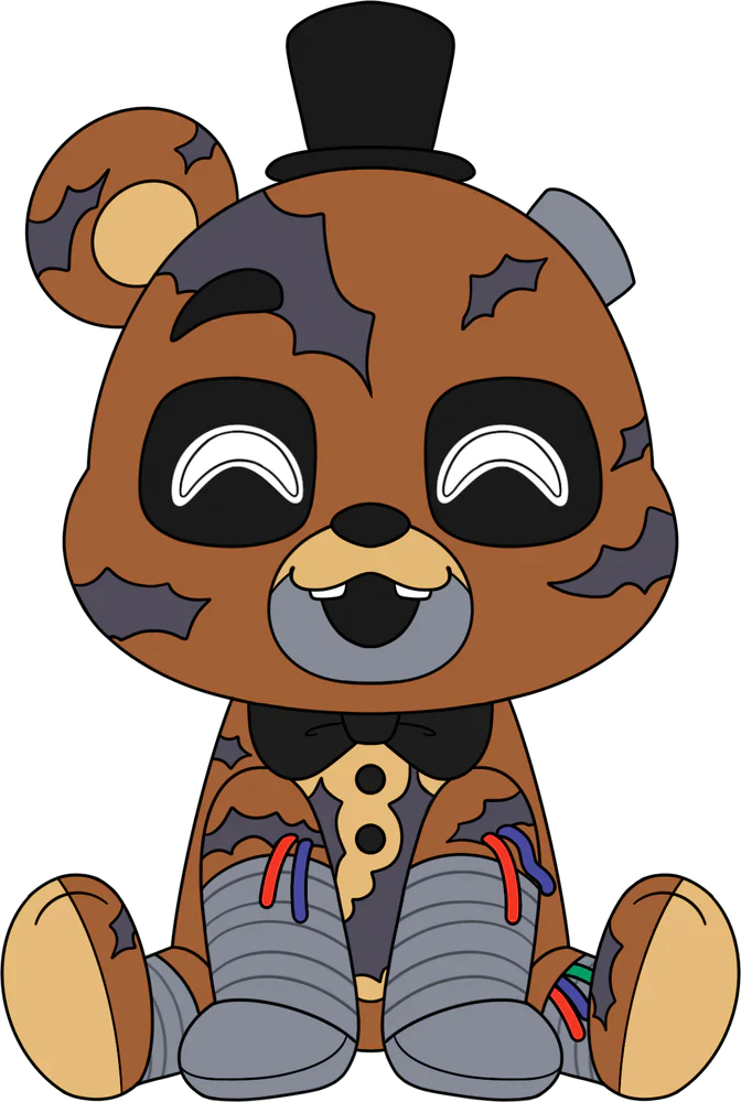 Brinquedo de peluche Ignited Freddy Sit