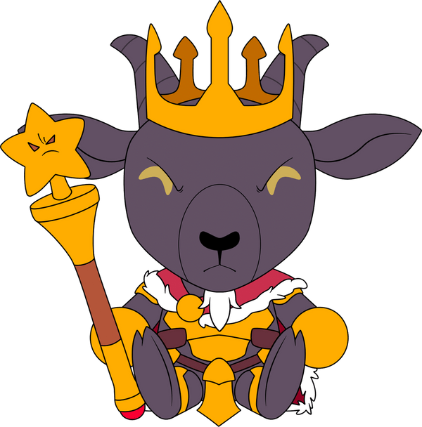 King Goat Plush (9in)