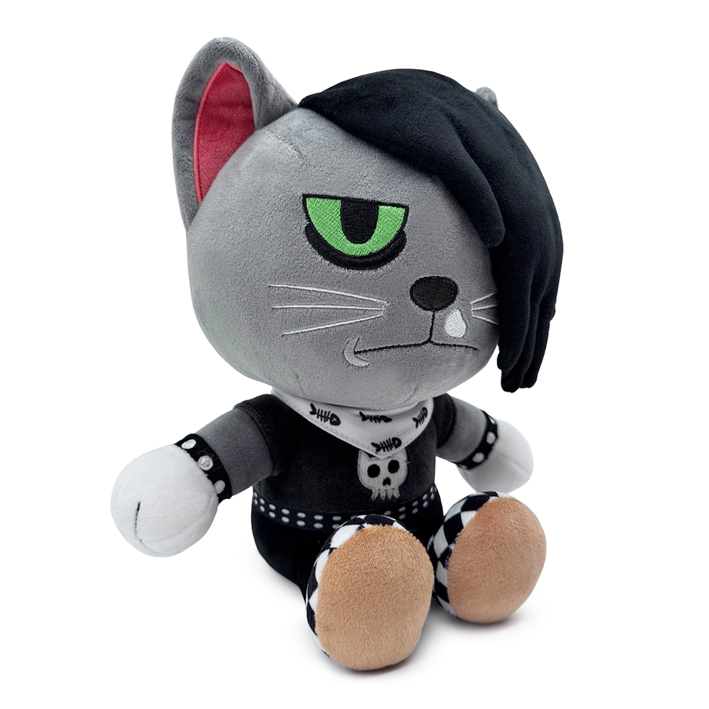 エモい猫のぬいぐるみ（約23cm）