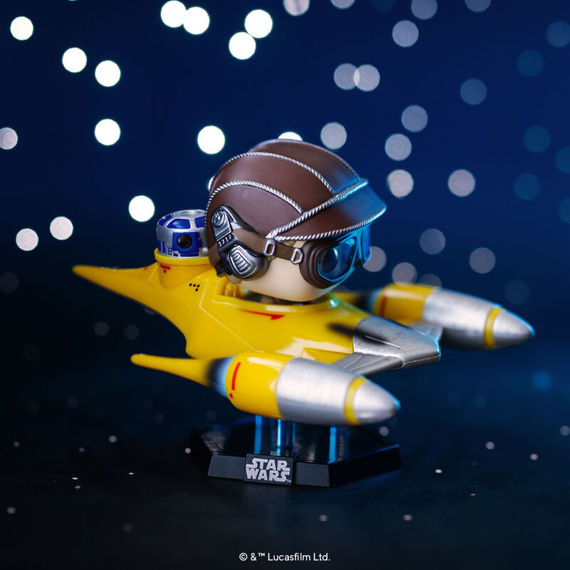Pop! Super Deluxe Rides Anakin Skywalker in Naboo Starfighter (met R2-D2)