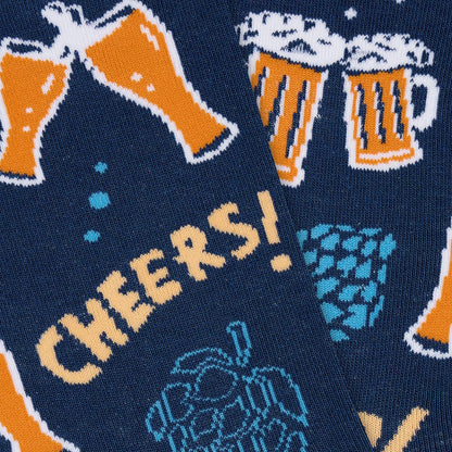 ソックス ビール「乾杯！」
