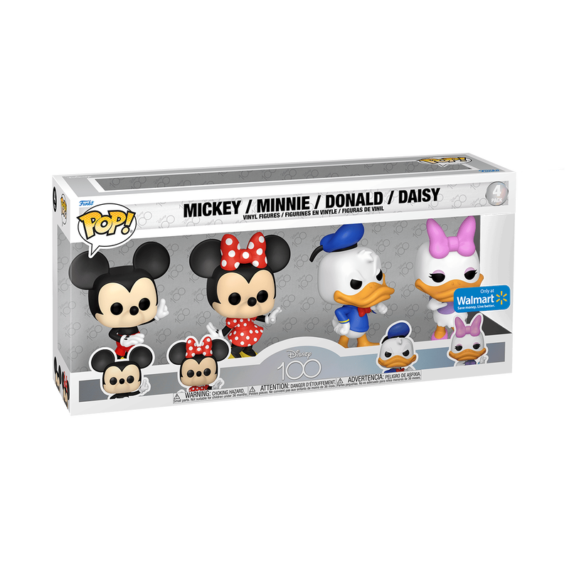 Disney Mickey y sus amigos, paquete de 4 (SE)