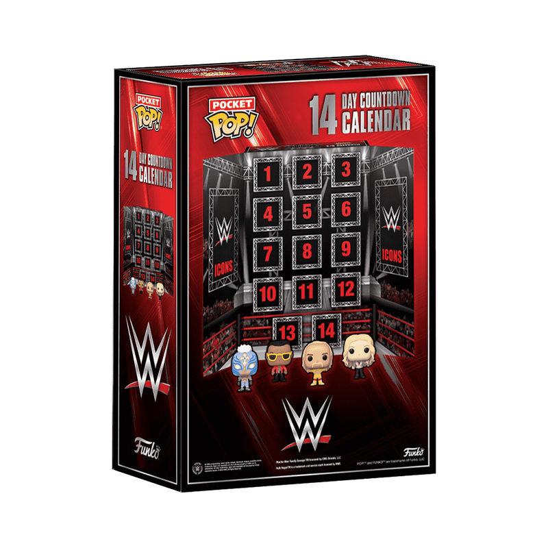 Calendario de Adviento de la WWE - Pocket Pop!