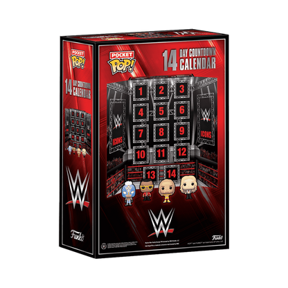 Calendario de Adviento de la WWE - Pocket Pop!