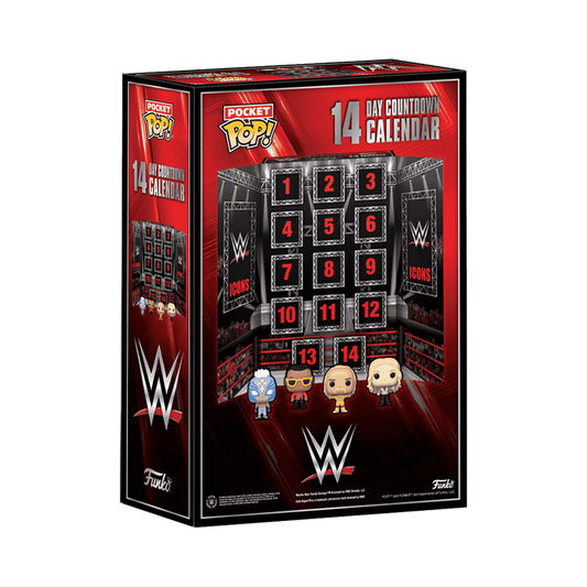 Calendario de Adviento de la WWE - Pocket Pop!