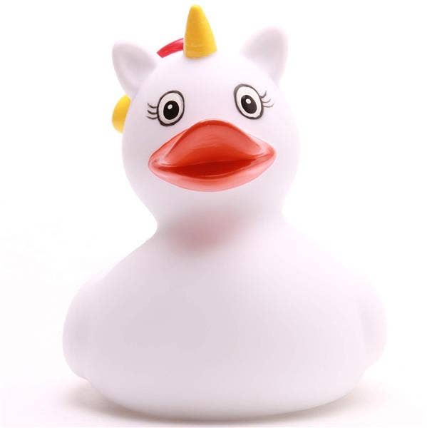 Pato Unicórnio - branco