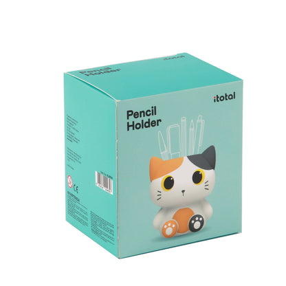 Porte-stylo 3D Orange Cat