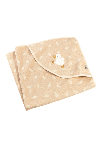 Cape de bain Canard Edda 80x80cm