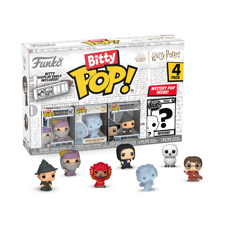 bitty pop harry potter 4 pack series 3