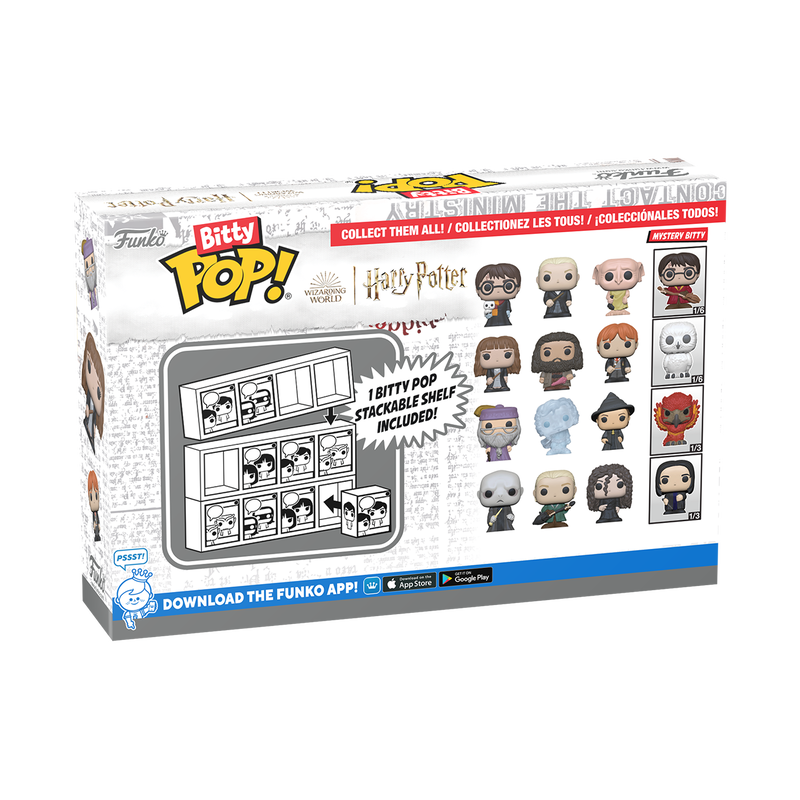Bitty Pop! Harry Potter - Pack de 4 figuras - Série 4