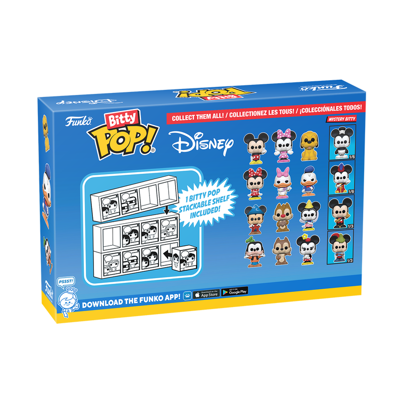 bitty pop disney 4 pack series 1