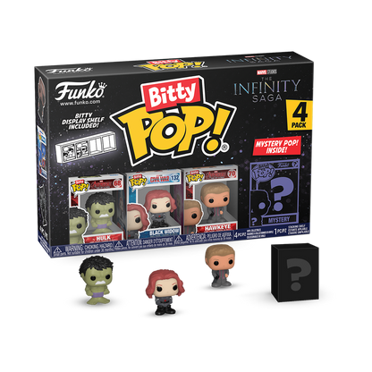 bitty pop marvel the infinity saga 4 pack series 2