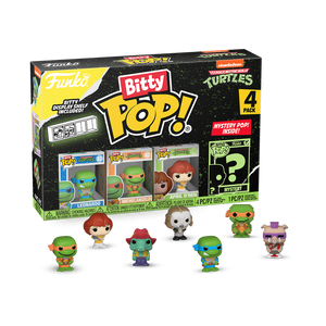 Bitty Pop! Tortues Ninja 4-Pack Series 1