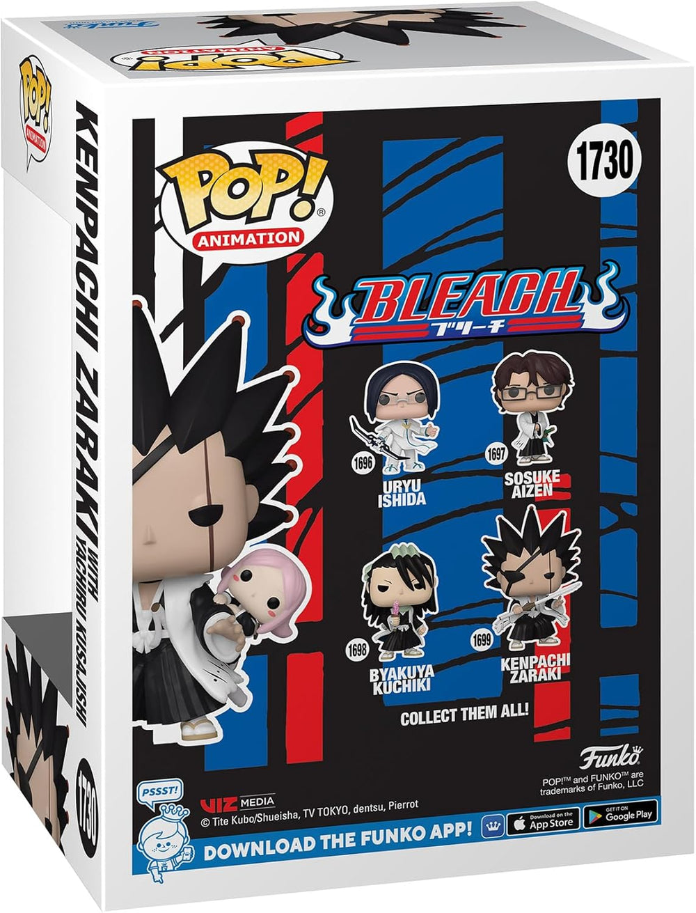 Pop! Kenpachi Zaraki avec Yachiru Kusajishi
