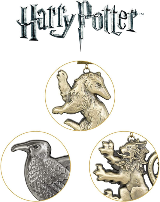 Pack de adornos de Harry Potter - 4 casas de Hogwarts