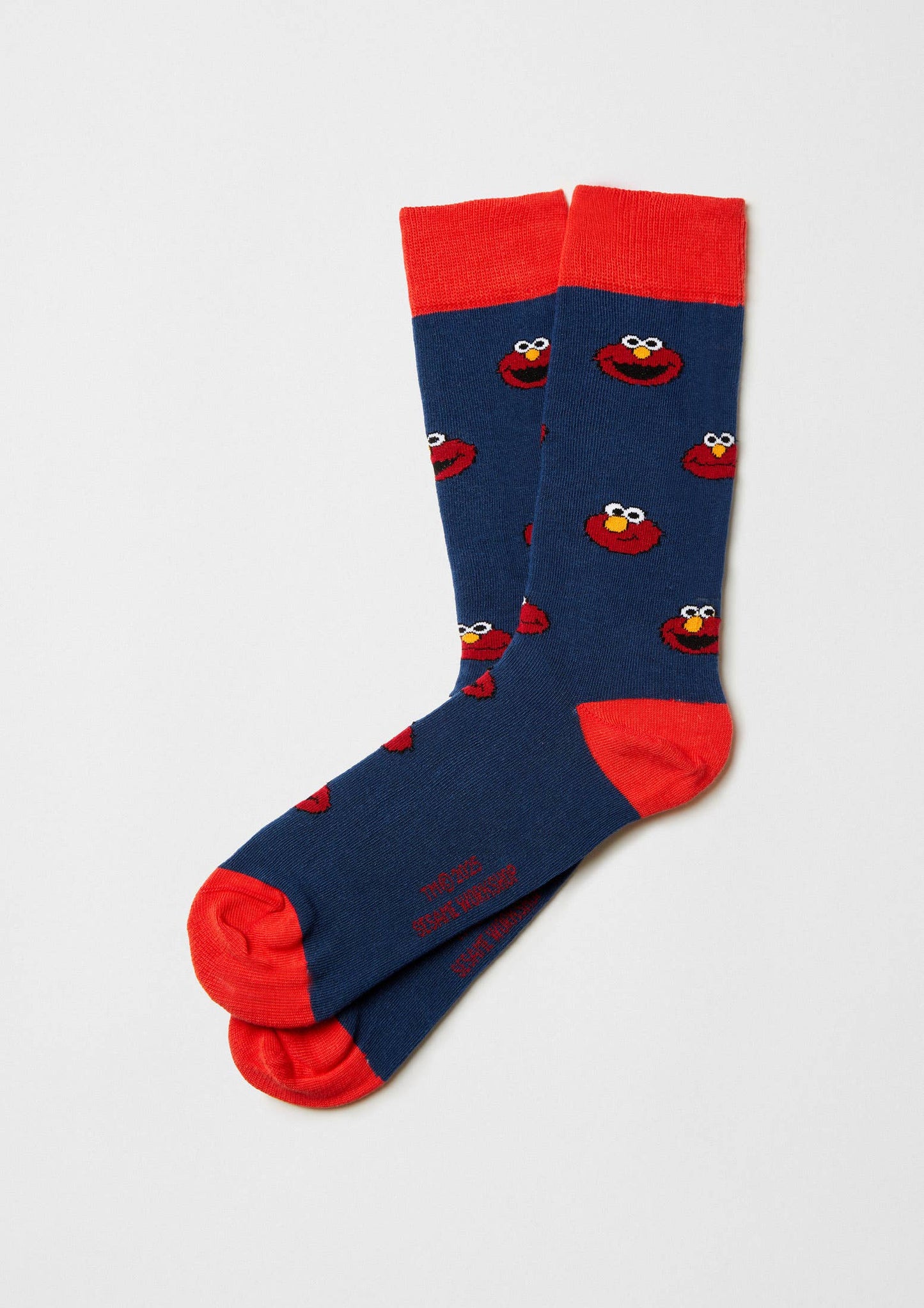 Calcetines de Elmo de Plaza Sésamo