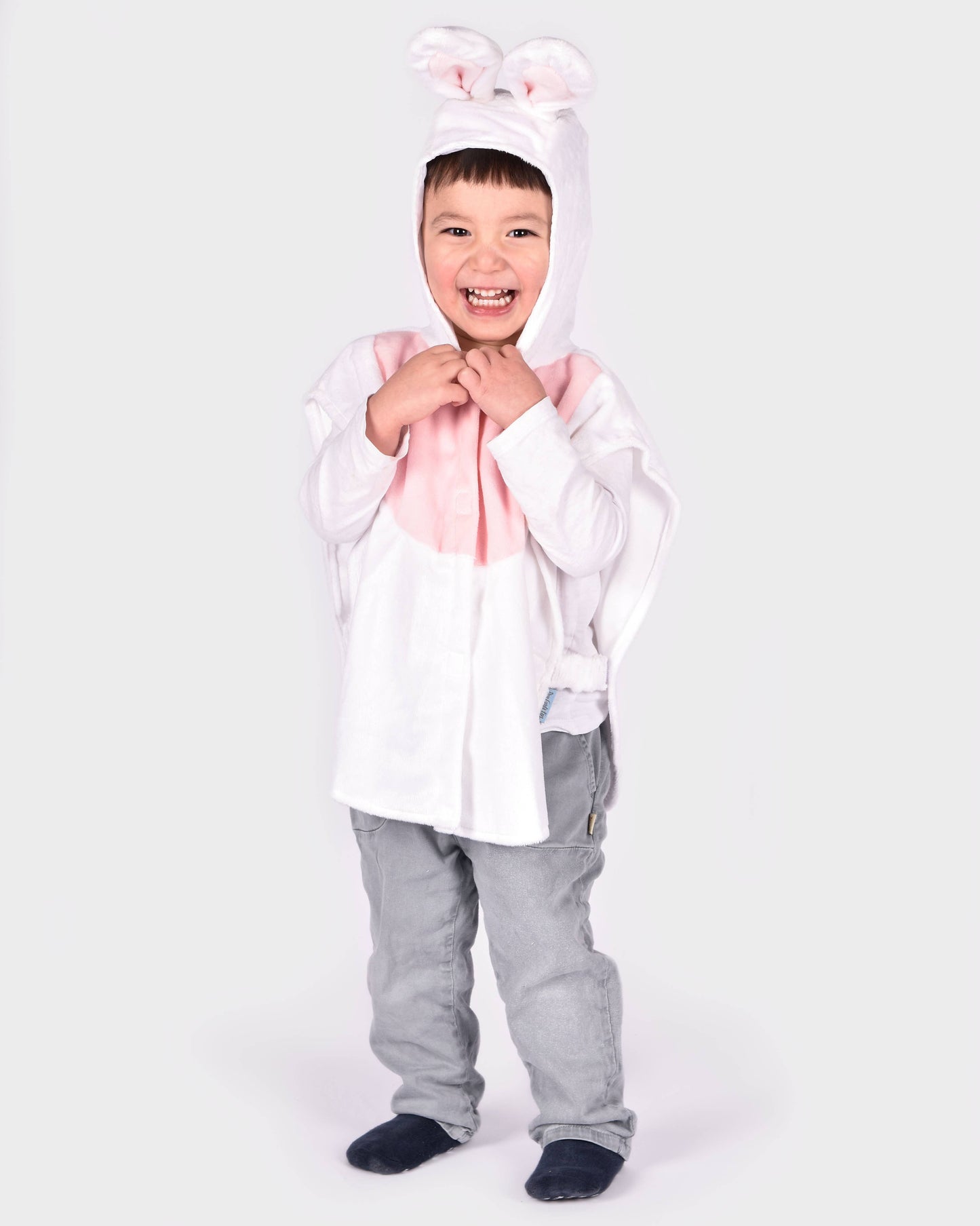 Bunny mini cape 86-110 cm for children aged 1 to 4 years