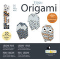 Coruja de origami engraçada