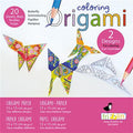 Desenho de origami para colorir - Borboleta