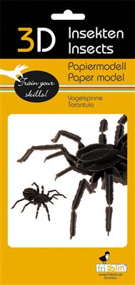 Modèle en Papier 3D - Tarantule