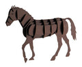 3Dペーパーモデル - Cheval