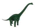 3D Papieren Model - Brachiosaure