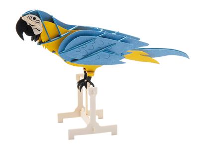 Modello di Carta 3D - Perroquet