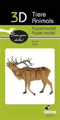 3D-papieren model - Hert