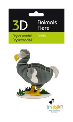 Modèle En Papier 3D - Dodo