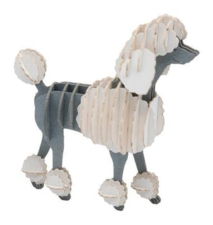 Modèle en Papier 3D : CANICHE 14x5,5x4cm