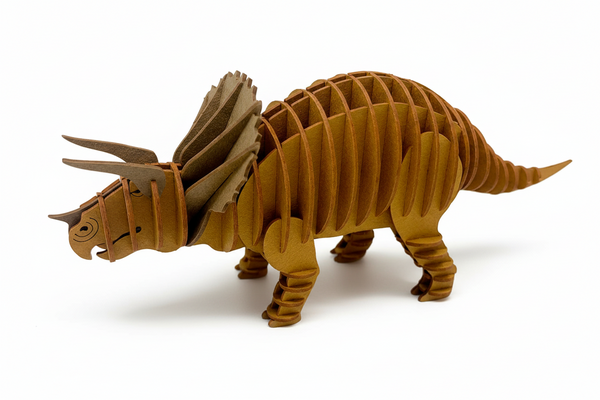 3D Paper Model - Triceratops