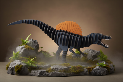 3D-papieren model - Spinosaurus